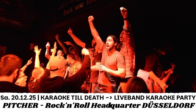 KARAOKE TILL DEATH – Liveband Karaoke Party
