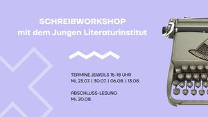 SOMMER IM GRASSI: Schreibworkshop