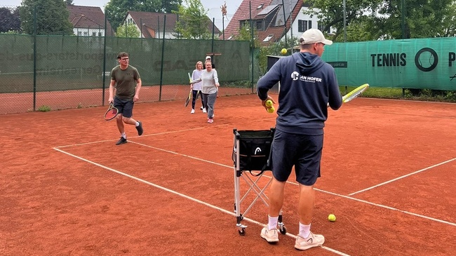 Finde deinen Sport - Tennis