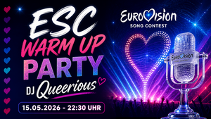 Fancy Friday "ESC Warm Up" mit DJ Queerious