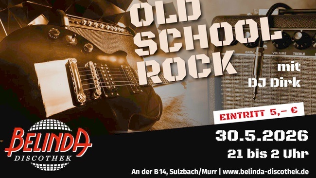 🎶 Old School Rock mit DJ Dirk – Der Sound der echten Klassiker in der legendären Belinda