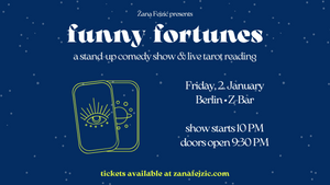 Funny Fortunes: A Stand-Up Comedy Show & Live Tarot Reading (Berlin Mitte)