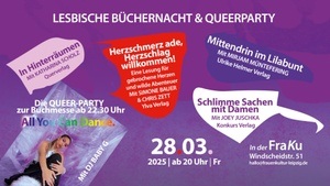 LESBISCHE BÜCHERNACHT & QUEERPARTY