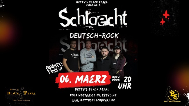 SCHLAECHT - Deutschrock aus Ostfriesland