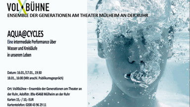 VolXbühne Ensemble der Generationen am Theater an der Ruhr feiert Premiere "Lufti-Kuss" Schule der Liebe