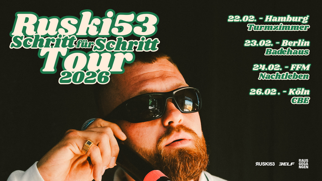 RUSKI53 - Schritt für Schritt Tour 2026 // Frankfurt