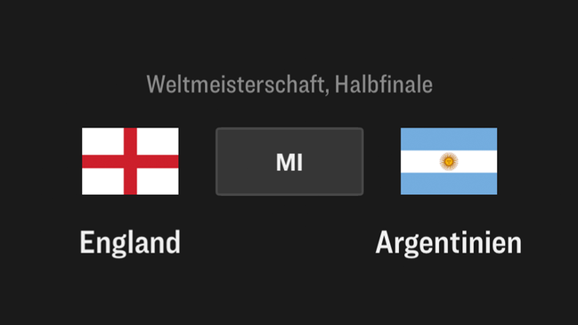 England - Argentinien, WM 2026, Halbfinale
