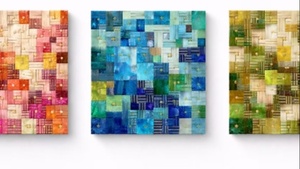 Mosaik-Postkarten: Bilder aus Fragmenten