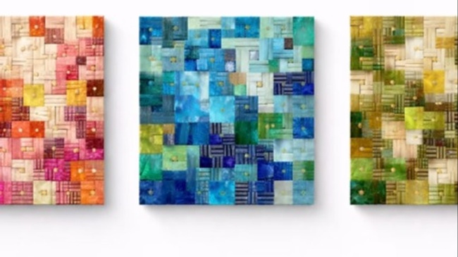 Mosaik-Postkarten: Bilder aus Fragmenten