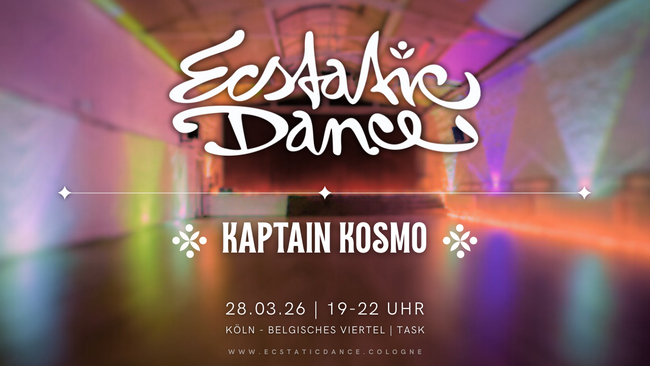 Ecstatic Dance Cologne | KAPTAIN KOSMO