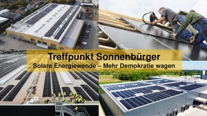 Treffpunkt Sonnenbürger - Solarstrom für Firmen