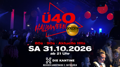 Die große Ü40 Halloween Party - Kantine Köln