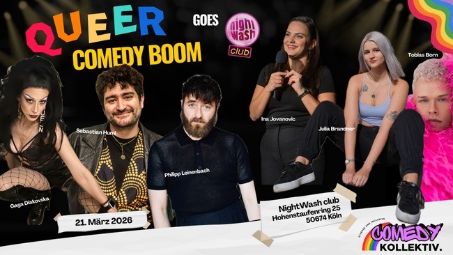 Queer Comedy Boom - Vienna calling Cologne!