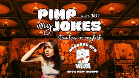 Pimp My Jokes: Standup Comedy in English Mondays at Suess war gestern