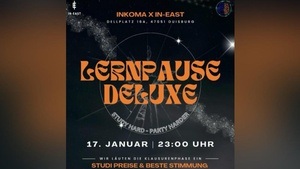 Lernpause Deluxe - 4 Fachschaften - Eine Party