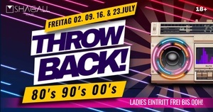 TROW BACK! - 80's 90's & 00's