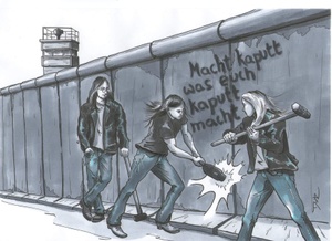 Buchvorstellung „Rebellion hinter der Mauer“ – Graphic Novel von Raik Adam und Dirk Mecklenbeck