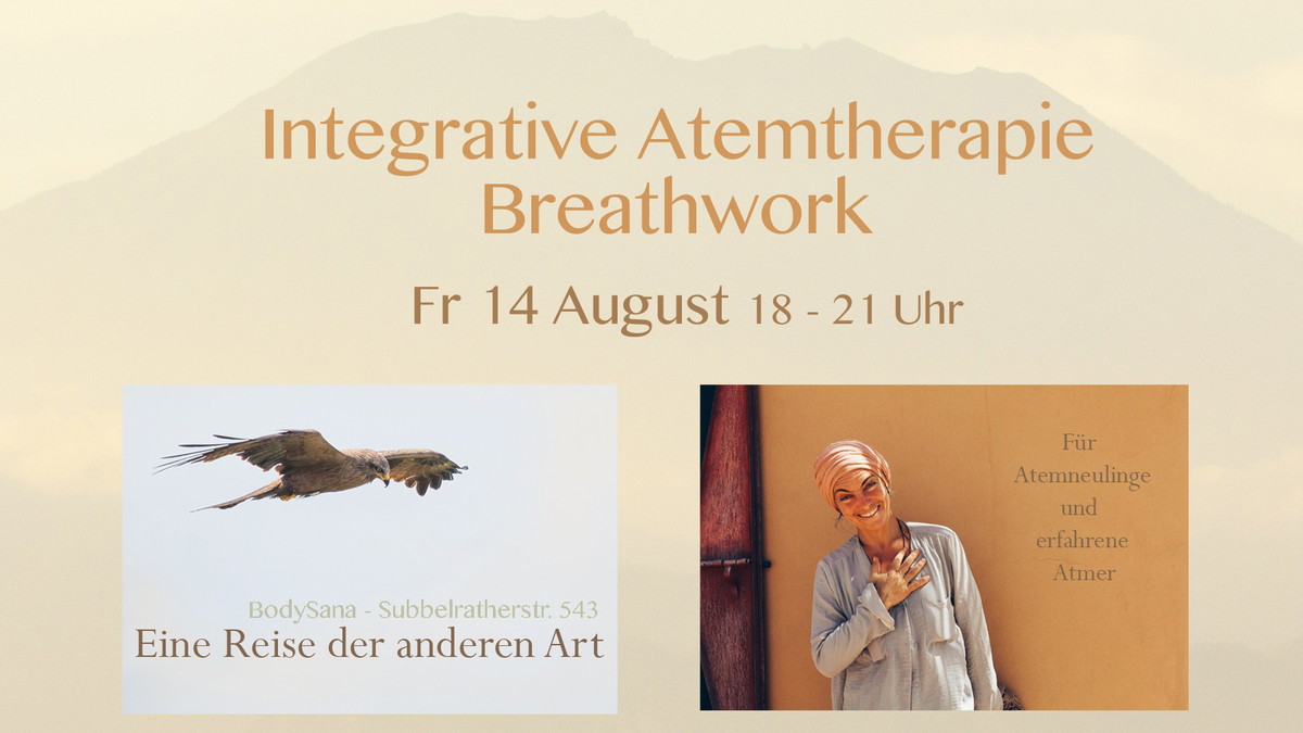 Titelbild der Veranstaltung Integrative Atemreise - Breathwork