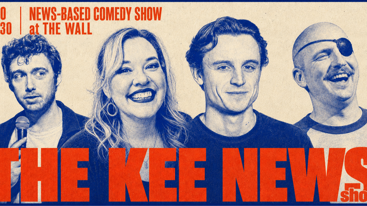 Titelbild der Veranstaltung The Kee News — News-Based Comedy Show