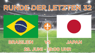 Public Viewing WM 2026 Mainz - Brasilien VS Japan - 29. Juni 2026 / 19:00 Uhr