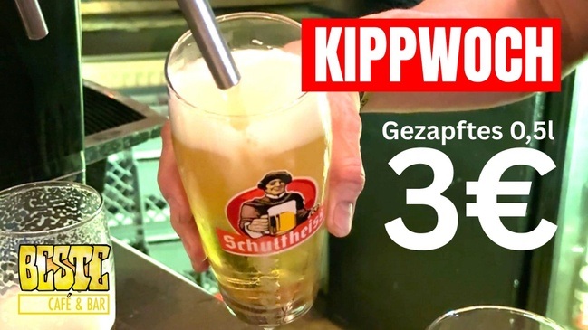 BESTE Kippwoch Gezapftes 0,5l 3 €
