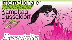 Demonstration Feministischer Kampftag Düsseldorf