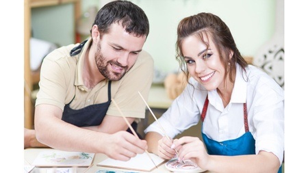 After Work Keramik-Painting im Eigenlob