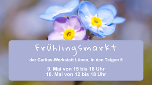 Frühlingsmarkt der Caritas-Werkstatt Lünen