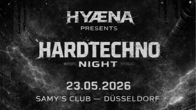 HYÆNA PRESENTS HARDTECHNO NIGHT