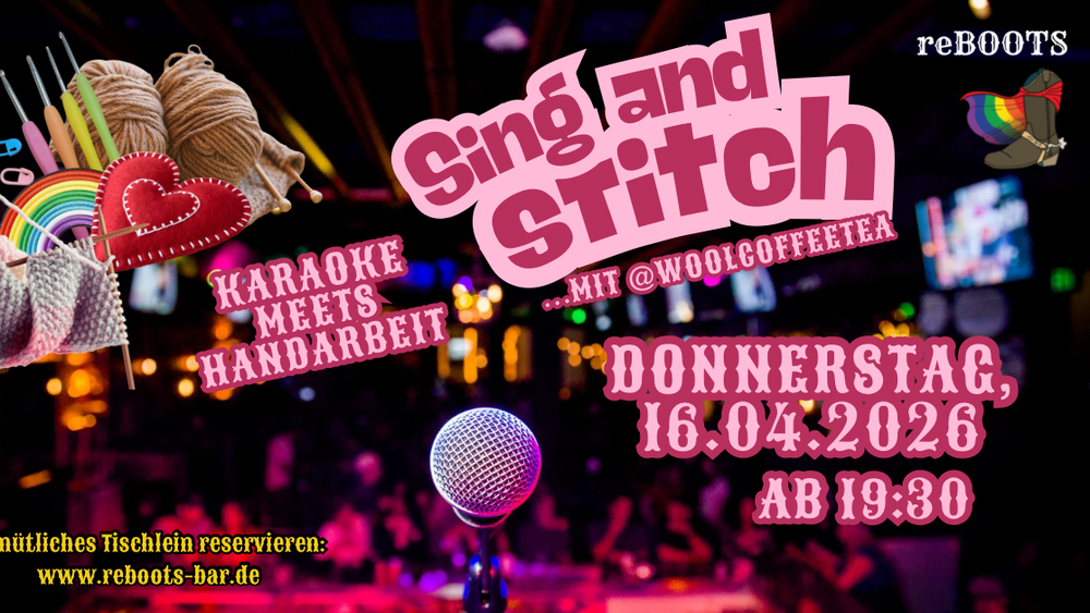 Sing  and Stitch @woolcoffeetea