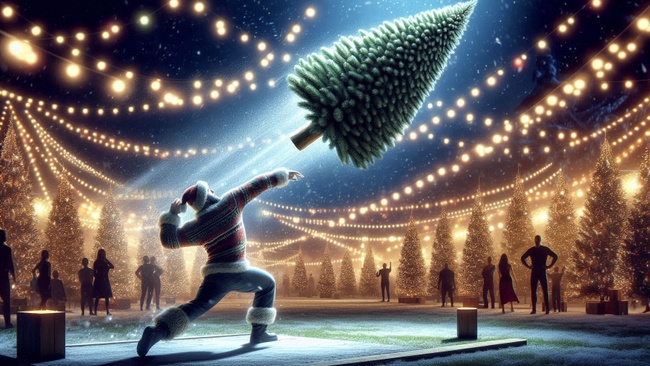 11. Großer Tannenbaumweitwurf