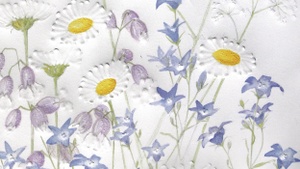 Freies Prägen von Papier – Millefleur