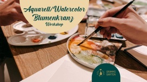 Aquarell/ Watercolour "Blumenkranz"