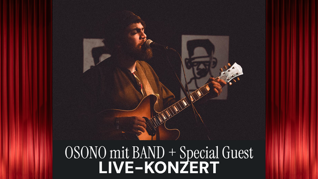 OSONO mit Band & Special Guest: Münchner Kneipenchor