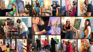 The Original Techno Painting Workshop