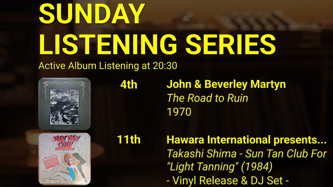 Sunday Listening Series