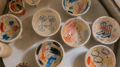 clay paint - Keramik bemalen Schnupper-Workshop