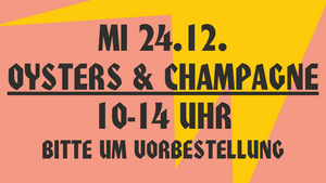 OYSTERS & CHAMPAGNE