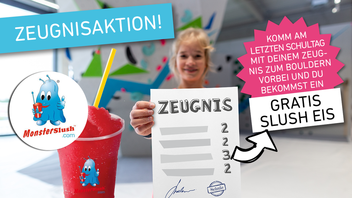 Letzter Schultag = Gratis-Slush für Schüler*innen!