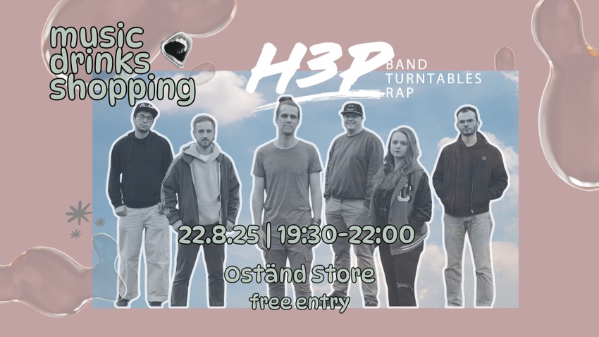 H3P HipHop Konzert im Oständ Store