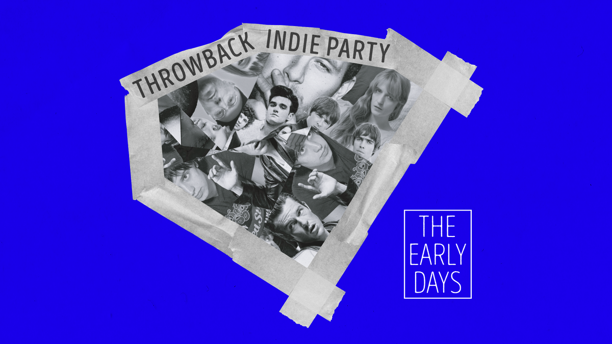 Titelbild der Veranstaltung The Early Days • Throwback Indie Party • Café Glocksee • Hannover