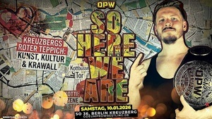ODEUM PRO WRESTLING - SO Here We Are - Live Wrestling