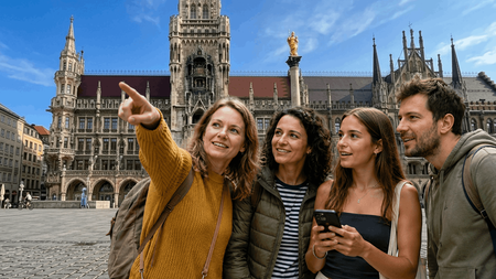 München entdecken | Undercover-Krimi Stadtrallye | Luxus-Ermittlertour mit Fun Facts