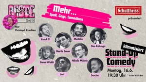 BESTE Comedy Stand up in der BESTE Bar im Wedding direkt am Leopoldplatz 19:30 Uhr