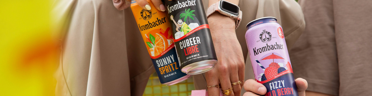 Your summer in a can with Krombacher!