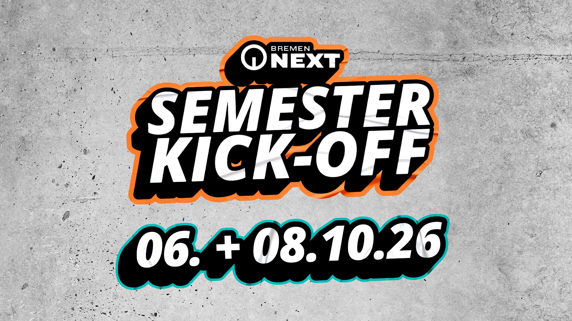 Bremen NEXT Semester Kick-Off