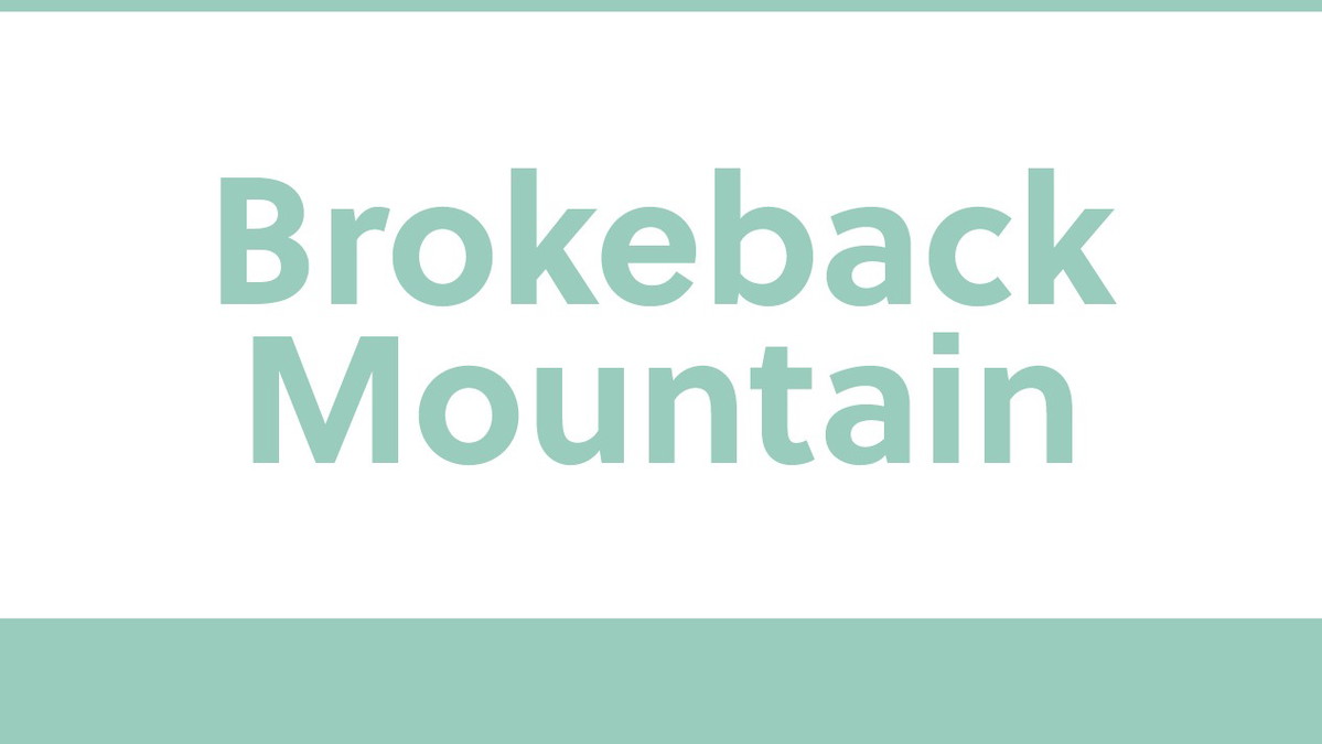 Brokeback Mountain