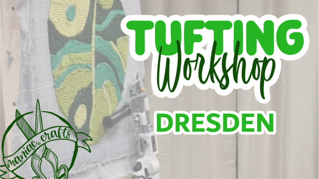 Tufting Workshop Dresden - mach dir deinen eigenen flauschigen Teppich!