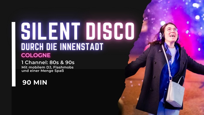 Silent Disco Walking Tour - Köln City