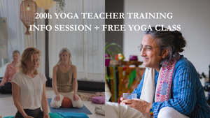 200h YOGA TEACHER TRAINING:  Info Session + Free Yoga Class
